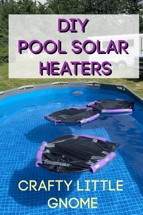 DIY Solar Pool Heater - Crafty Little Gnome