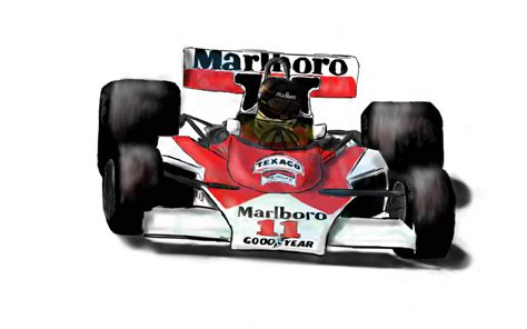 James Hunt - Mclaren M23 (1976) by Ratmanxx on DeviantArt