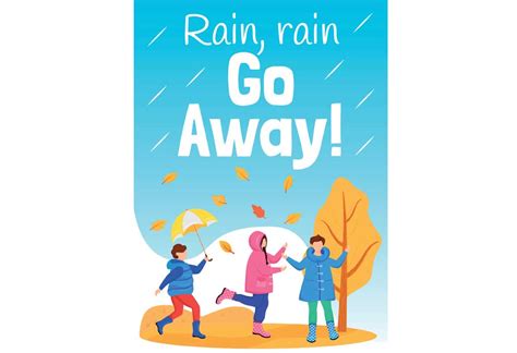 Rain Rain Go Away | Nursery Rhyme For Kids With Lyrics