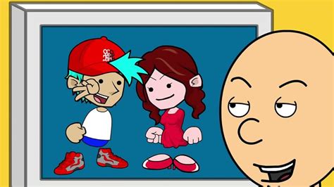 "Funny GoAnimate Videos" Caillou Plays Friday Night Funkin' at School Detention/Grounded (TV ...