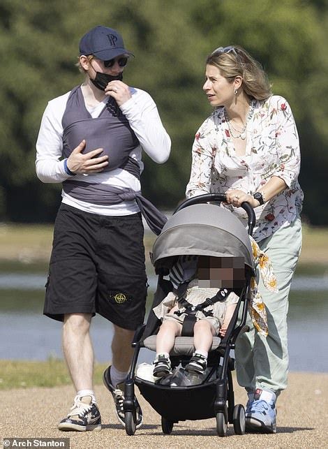 Ed Sheeran is seen with his newborn daughter for the first time on family outing with Cherry ...