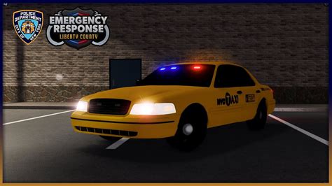 NYPD Undercover Taxi Livery Pack | Emergency Response Liberty County (ROBLOX) - YouTube