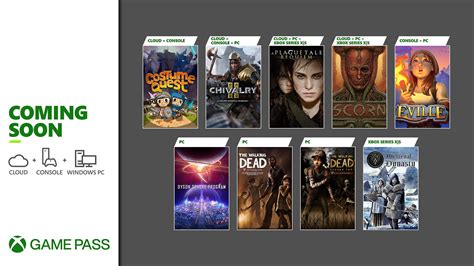 October’s first Xbox Game Pass titles for console, PC and Cloud have ...