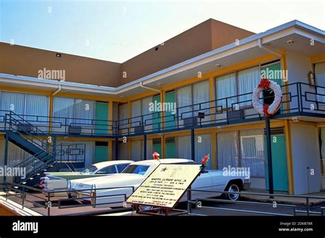 Memphis. Tennesee - Lorraine Motel National Civil Rights Museum with ...