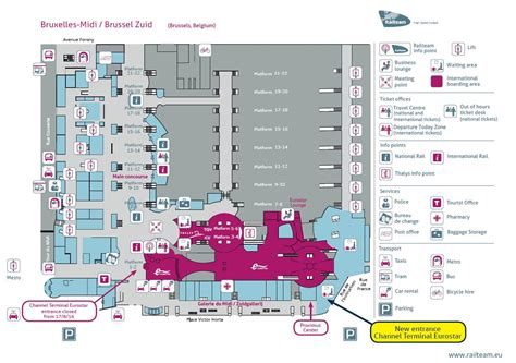 Eurostar Seat Map