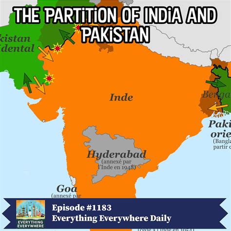 The Partition of India and Pakistan