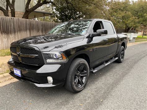 New to me: 2018 Ram 1500 Sport 4x4 Night Edition. - Question about ...