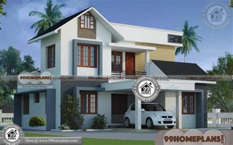 Double Story House Elevation Kerala - Iam Home Design