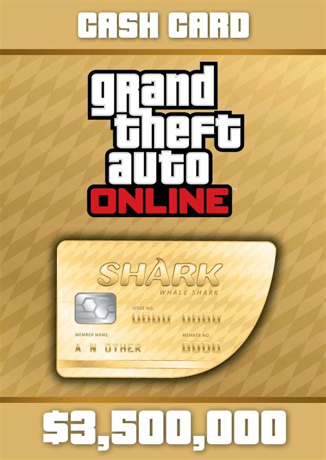 Customer Reviews: Grand Theft Auto V $3500000 Whale Shark Cash Card Xbox One [Digital] Digital ...