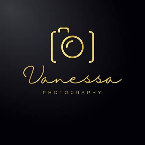 Premium Vector | Golden beauty luxury elegant minimalist camera for ...