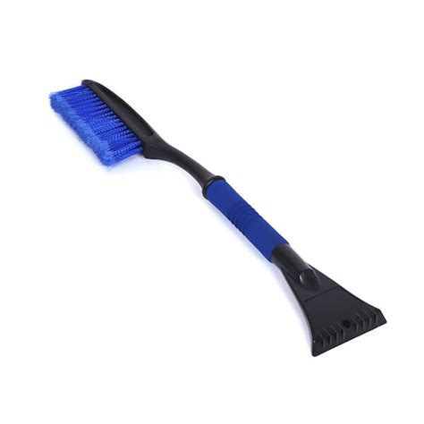 Long handle ice scraper with brush | car ice scraper with brush supplier