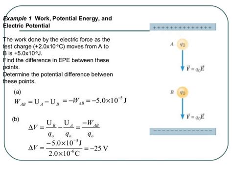 Ch19 Electric Potential Energy and Electric Potential