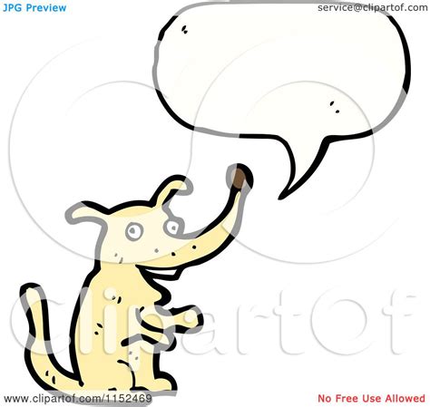 Cartoon of a Talking Dog - Royalty Free Vector Illustration by ...