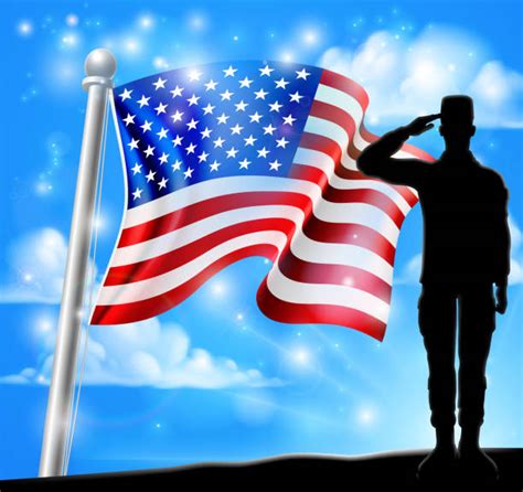 American Flag Soldier Silhouette?? SVG File