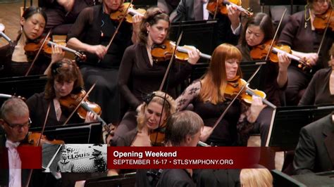 Saint Louis Symphony Orchestra Opening Weekend - YouTube