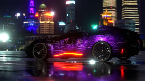 3D avax - cyberpunk car model - TurboSquid 1582181