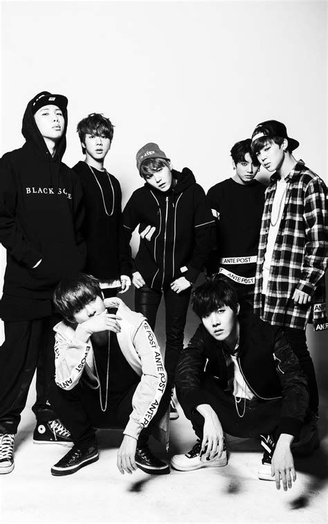 Bts Army Logo Wallpaper Black And White - pic-ola