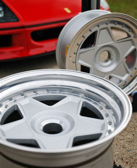 FERRARI F40 WHEELS - SET OF NEW ALLOY WHEELS