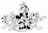 Disney Mickey Mouse Clubhouse Coloring Pages sketch template