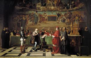 Galileo before the Inquisition - The Debate between Galileo and the Church