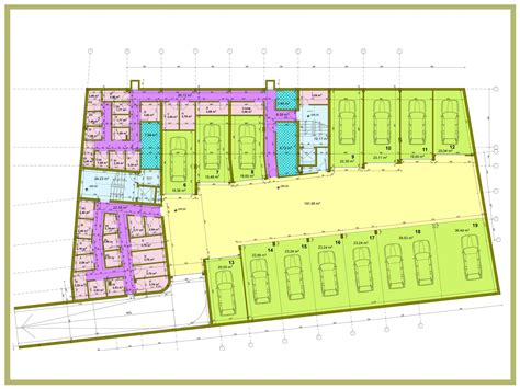 Underground Parking Lot Floor Plan