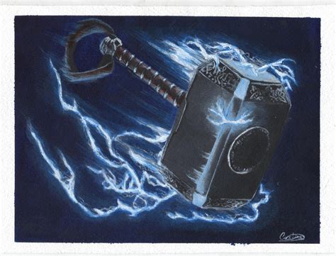 Mjolnir the hammer of Thor by Crisos-bdj on DeviantArt