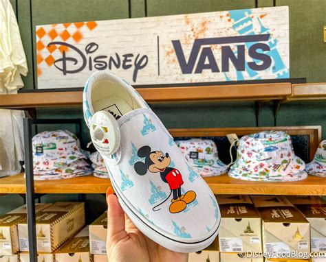 NEW 50th Anniversary Vans Slip-on Shoes Are Now in Disney World ...