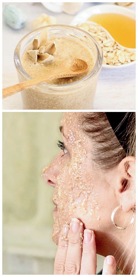 Oatmeal Honey Face Scrub - Dabbles & Babbles