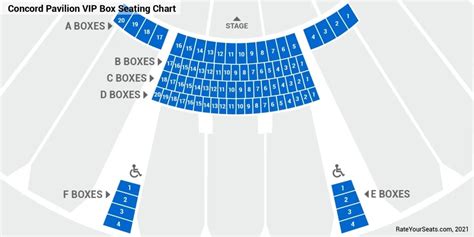 Concord Pavilion Seating Chart View - sportcarima