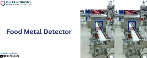 Food metal detector