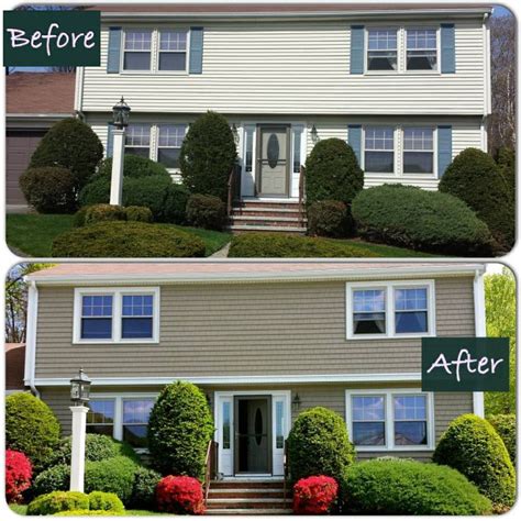 Before & After using @CertainTeed Corporation Cedar Impressions Vinyl ...