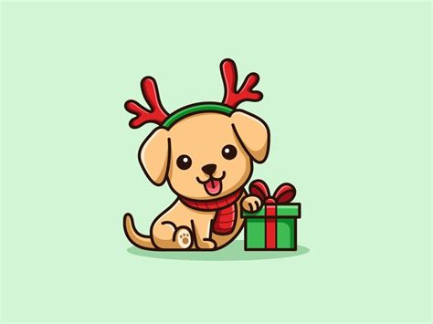 Christmas Puppy | Christmas puppy, Christmas dog, Christmas drawing