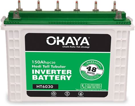 Okaya HT6030 Hadi Tall Tubular Gel Solar Battery Price in India - Buy Okaya HT6030 Hadi Tall ...