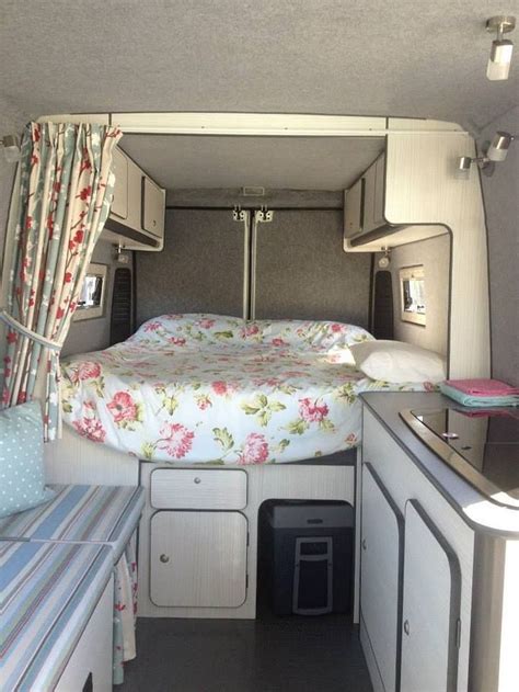 Interior Design Ideas For Camper Van 53 | Campervan interior, Camper makeover, Campervan conversions