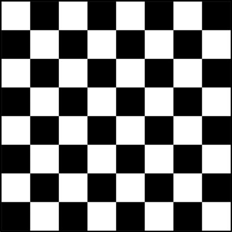 Chess Board Tessellation - Pictures of Geometric Patterns & Designs