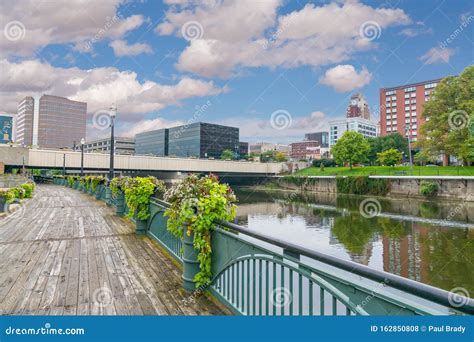 Skyline of Lansing Michigan Stock Photo - Image of american, urban: 162850808