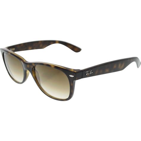 Ray-Ban - Ray-Ban Women's New Wayfarer RB2132-710/51-55 Brown Wayfarer Sunglasses - Walmart.com ...