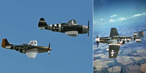 P-47 Thunderbolt Vs P-51B Mustang Vs P-51D Mustang: a comparison between USAAF’s Best Single ...