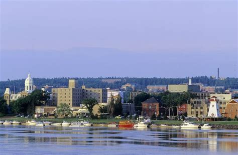 Fredericton, the Capital of New Brunswick, Canada