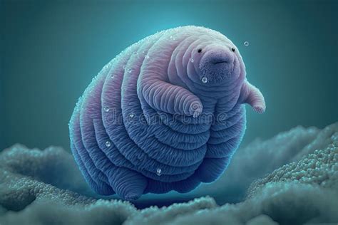 Tardigrade or Water Bear stock illustration. Illustration of microorganism - 264352005