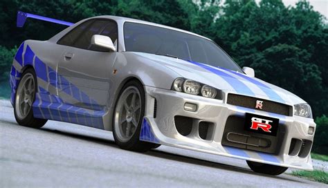 Brian O Conner s Nissan Skyline R34 GT-R : 2 Fast 2 Furious | Süße ...