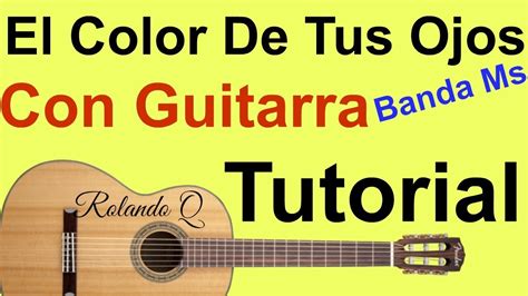 El Color De Tus Ojos En Guitarra - Consejos Ojos