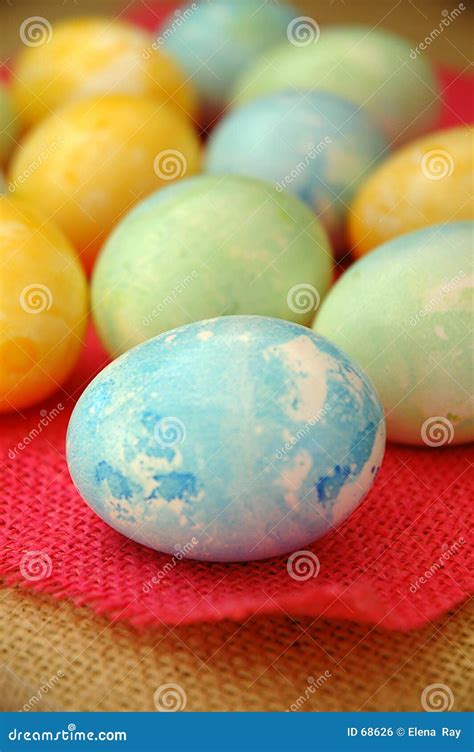 Blue Easter Egg stock photo. Image of colorful, crafts, hard - 68626