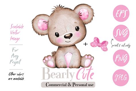 Girl Teddy Bear Clipart | lupon.gov.ph