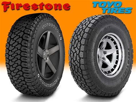 Firestone Destination XT Vs Toyo AT3 | CompareTheTire