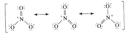 How many resonance structures exist for the nitrate ion, NO3-? | Study.com