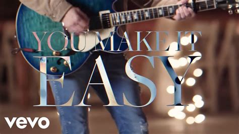 Jason Aldean - You Make It Easy (Lyric Video) | Jason aldean, Jason aldean lyrics, Lyrics