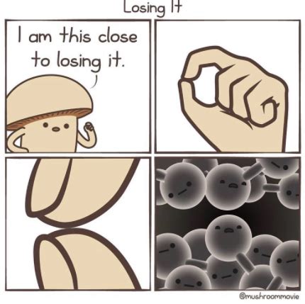 i'm this close to losing it | Atoms Never Touch | Know Your Meme