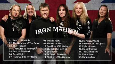 Iron Maiden greatest hits - Best songs of Iron Maiden - YouTube