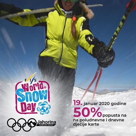 World Snow Day 2020 – Olimpijski centar Jahorina